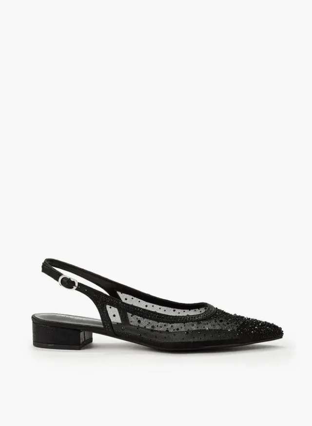 Women Embellished Buckle Pointed Toe Shoes – image 3