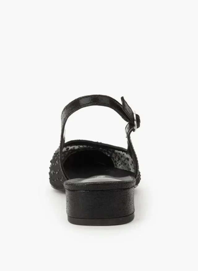 Women Embellished Buckle Pointed Toe Shoes – image 5
