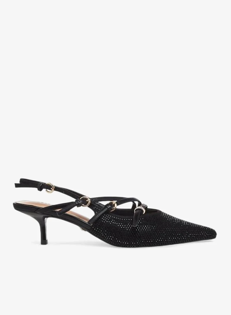 Women's Embellished Pointed-Toe Shoes