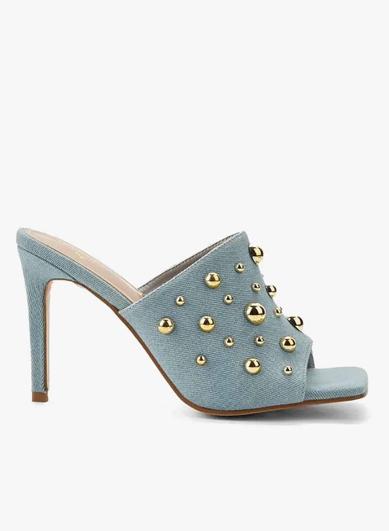 Women's Studded Stiletto Sandals