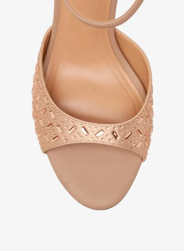 Women's Embellished Stiletto Heel Sandals – image 4