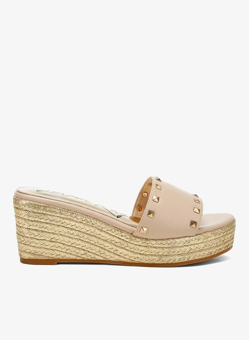 London Rag Women's Slip-On Espadrilles Black