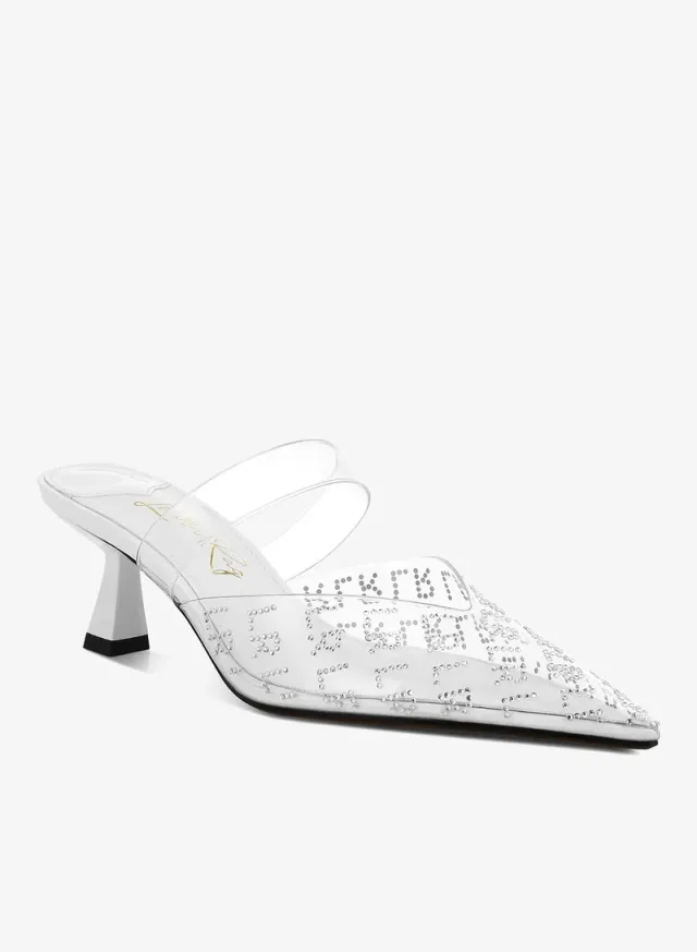 Pointed Toe Kitten Heels Black – image 2