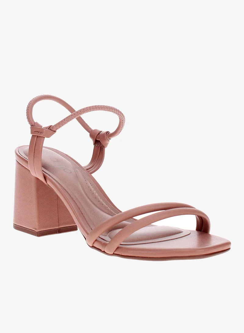 Women's Mid Heel Slingback Ankle Strap Sandals