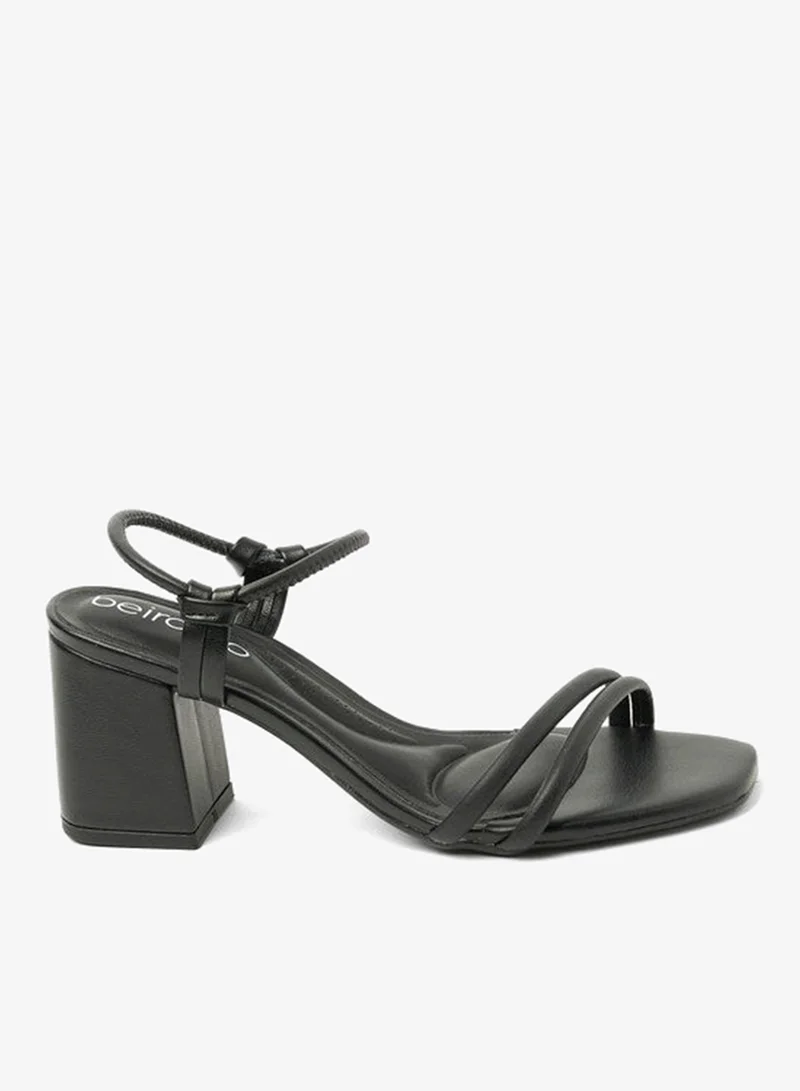 Women's Mid Heel Slingback Ankle Strap Sandals