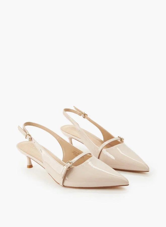 Women's Kitten Heel Pointed Toe Shoes
