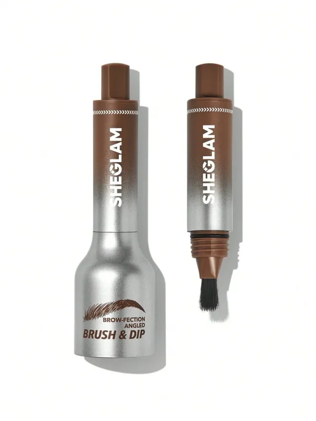 SHEGLAM Brow-Fection Angled Brush & Dip Black