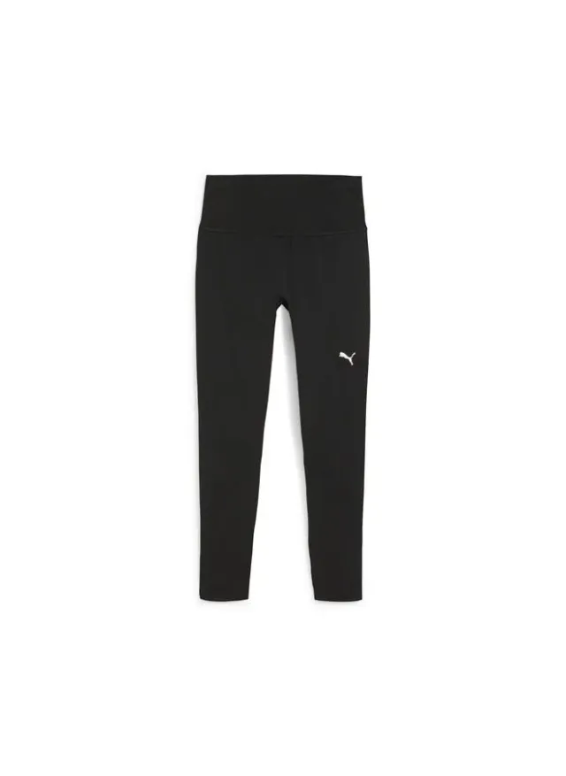 High-Waist Fleece Leggings - Red - Skinny Fit - Elastic Waistband – image 6