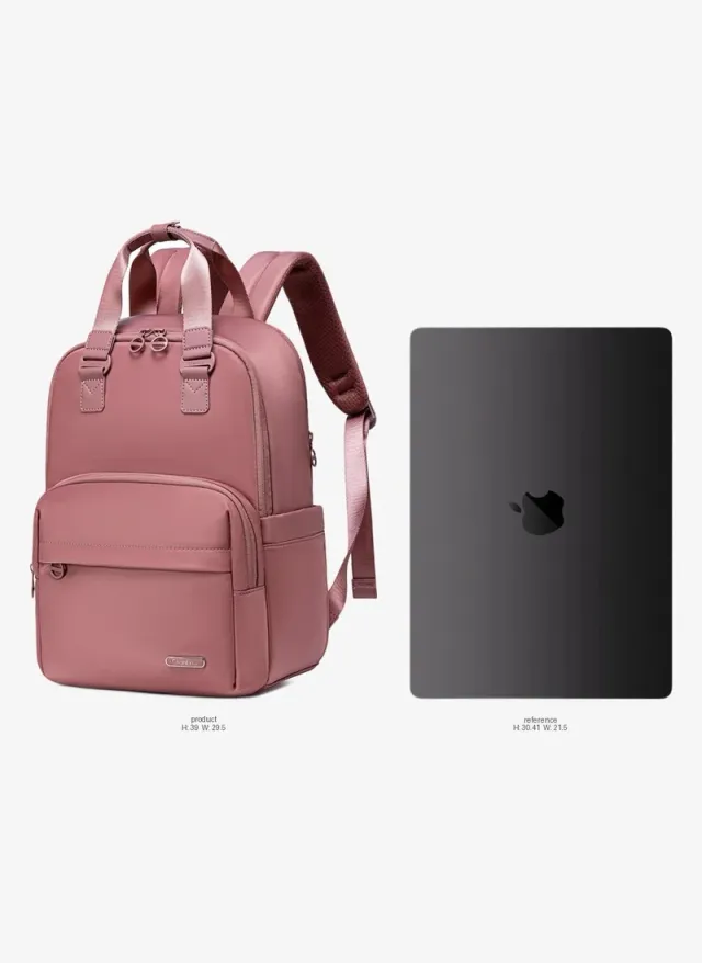 Women's Anti-Theft Water Resistant Laptop Backpack - Nostalgia Rose – image 12