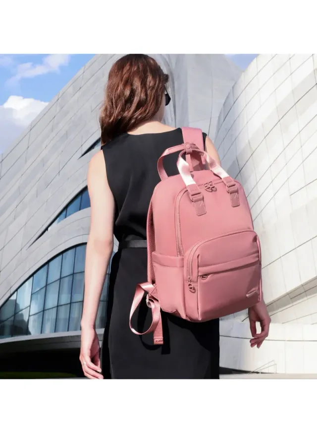 Women's Anti-Theft Water Resistant Laptop Backpack - Nostalgia Rose – image 5