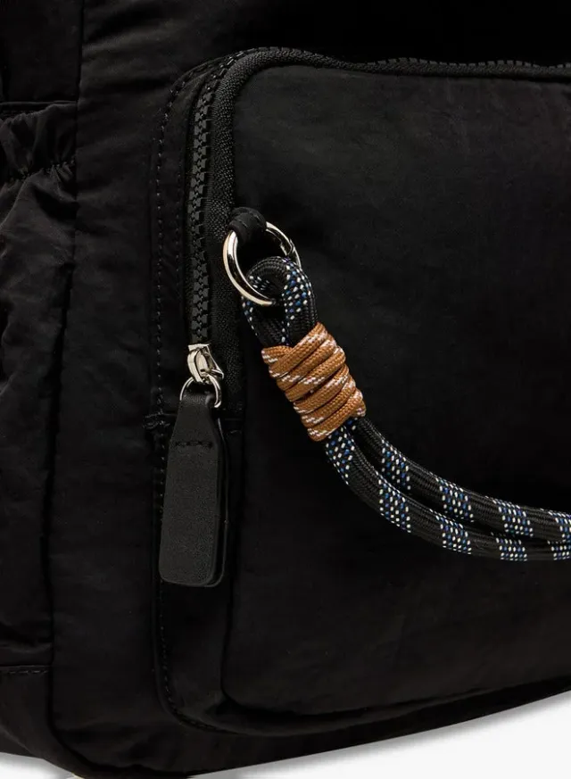 Rope Accent Zip Backpack (13x30x40 cm) – image 6