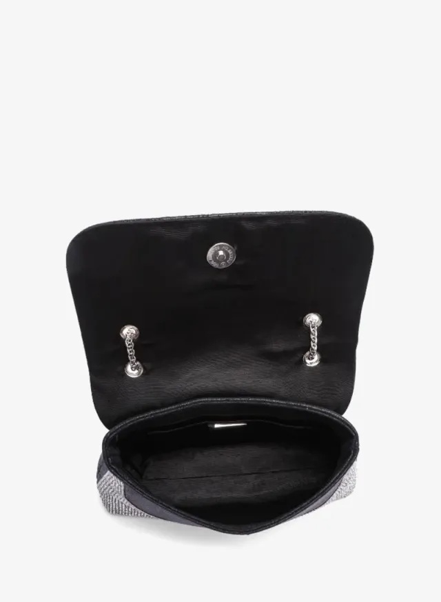 Diamante Flap Evening Clutch – image 3