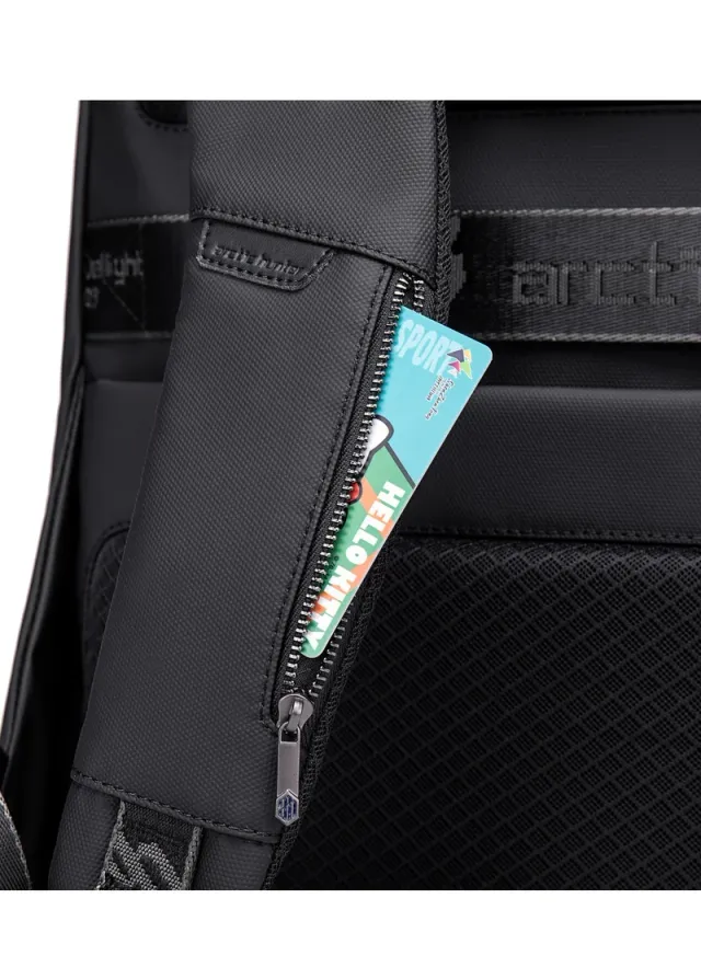 Lightweight Anti-Theft Laptop Backpack with USB Port B00443 Black – image 11