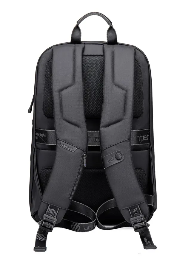 Lightweight Anti-Theft Laptop Backpack with USB Port B00443 Black – image 7