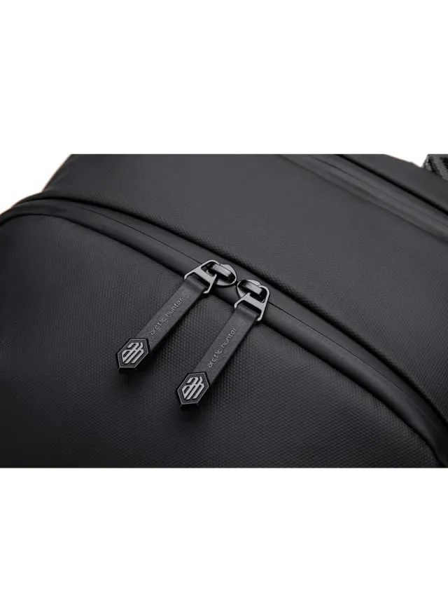 Lightweight Anti-Theft Laptop Backpack with USB Port B00443 Black – image 9