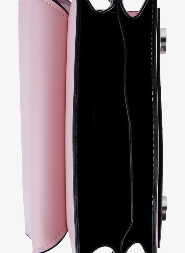 Reptile Print Sling Bag Pink – image 5