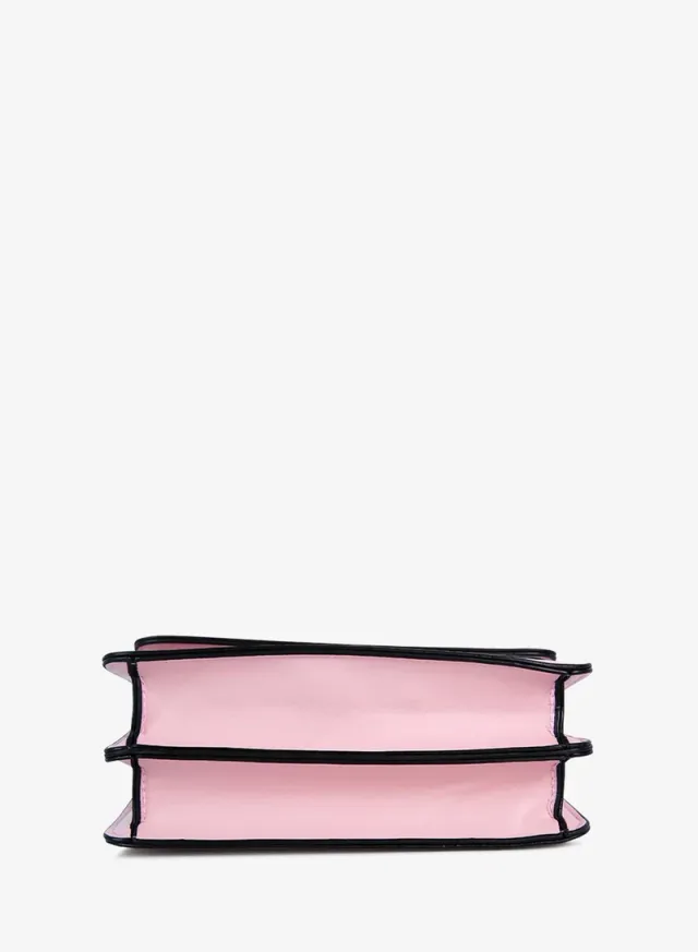 Reptile Print Sling Bag Pink – image 6