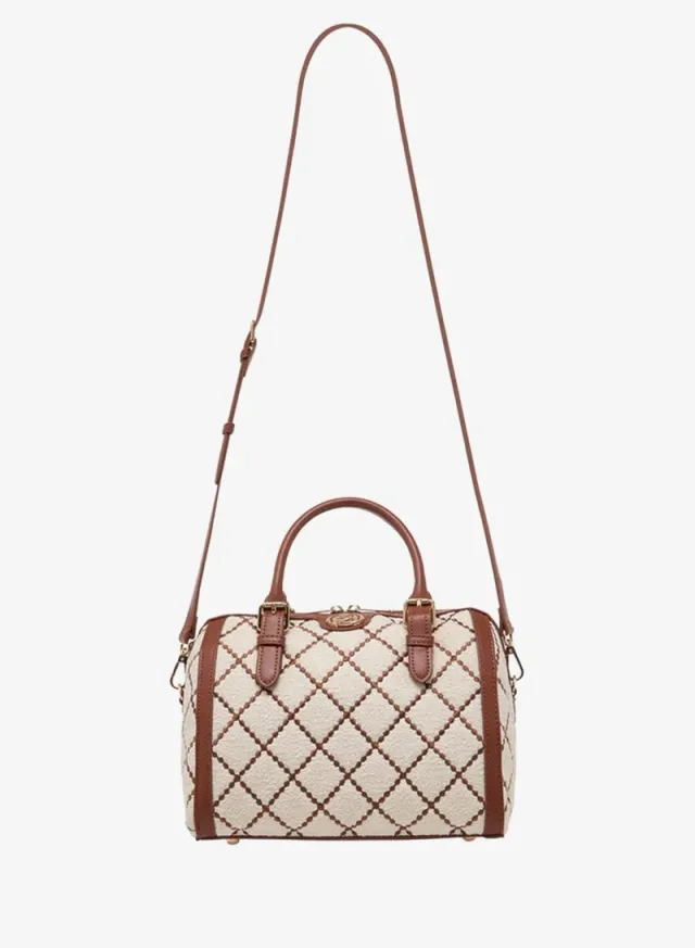 Quilted Zip Tote Bag – image 3