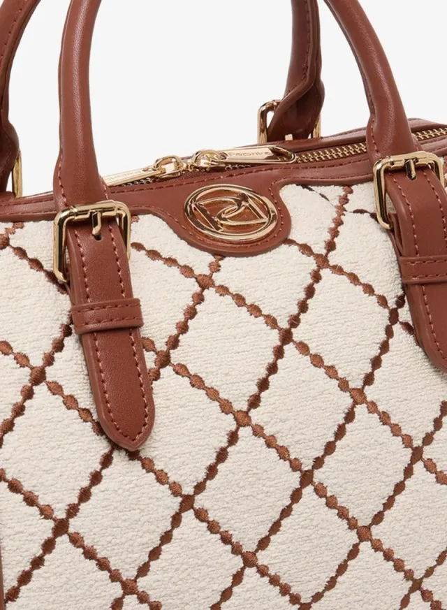 Quilted Zip Tote Bag – image 5