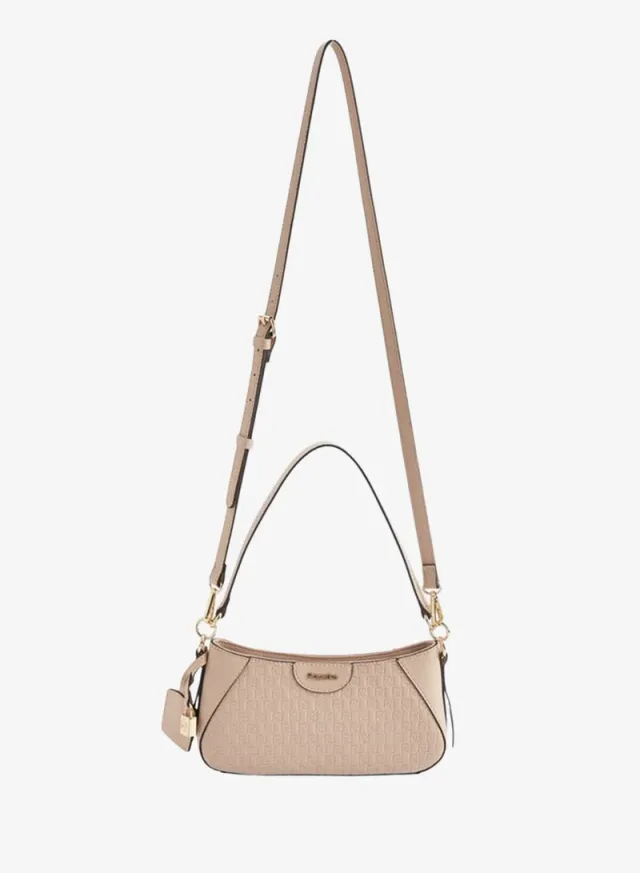 Monogram Embossed Shoulder Bag – image 6