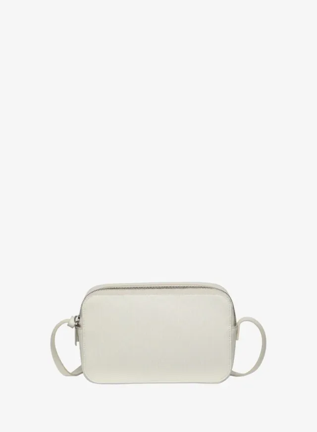 Burgundy Structured Camera Bag with Adjustable Strap