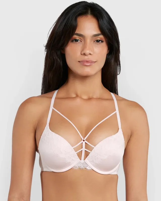 Isla & Evie Obvious Double Pushup Plunge Bra