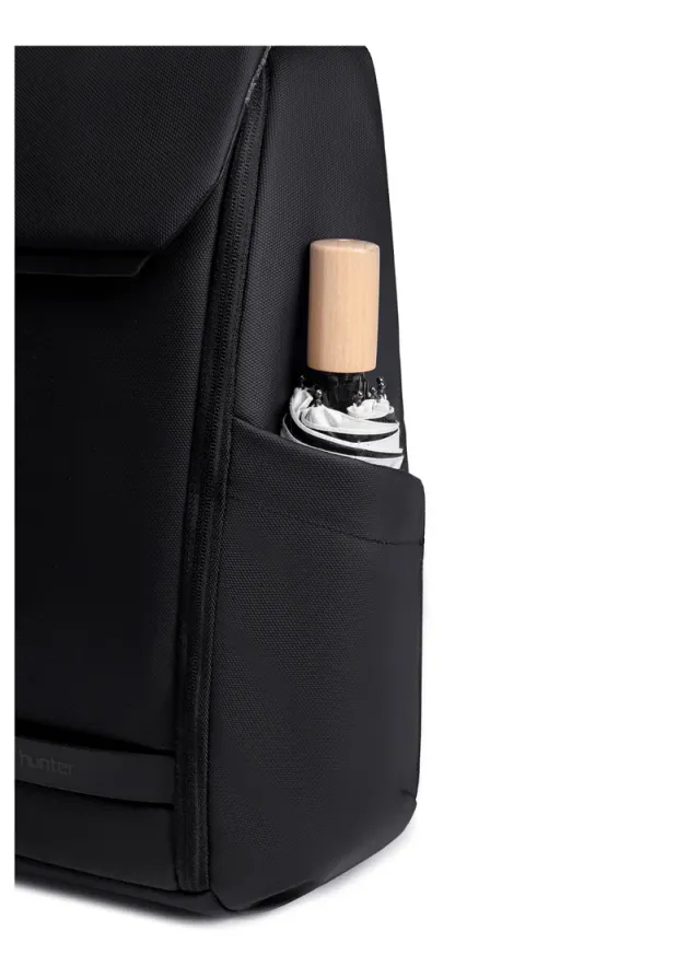 Water Resistant Lightweight Laptop Backpack Black – image 6