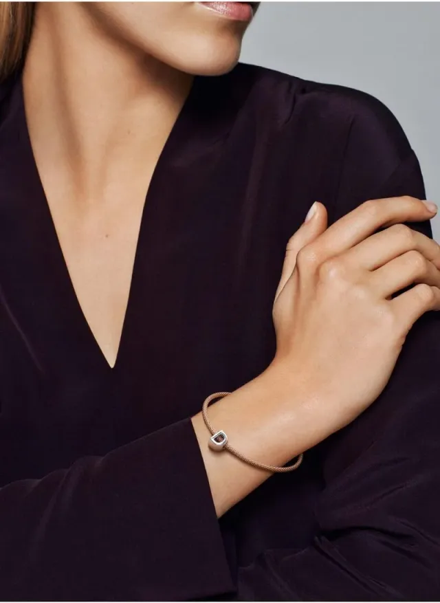 Silver Letter X Charm for Pandora Moments Bracelets – image 7