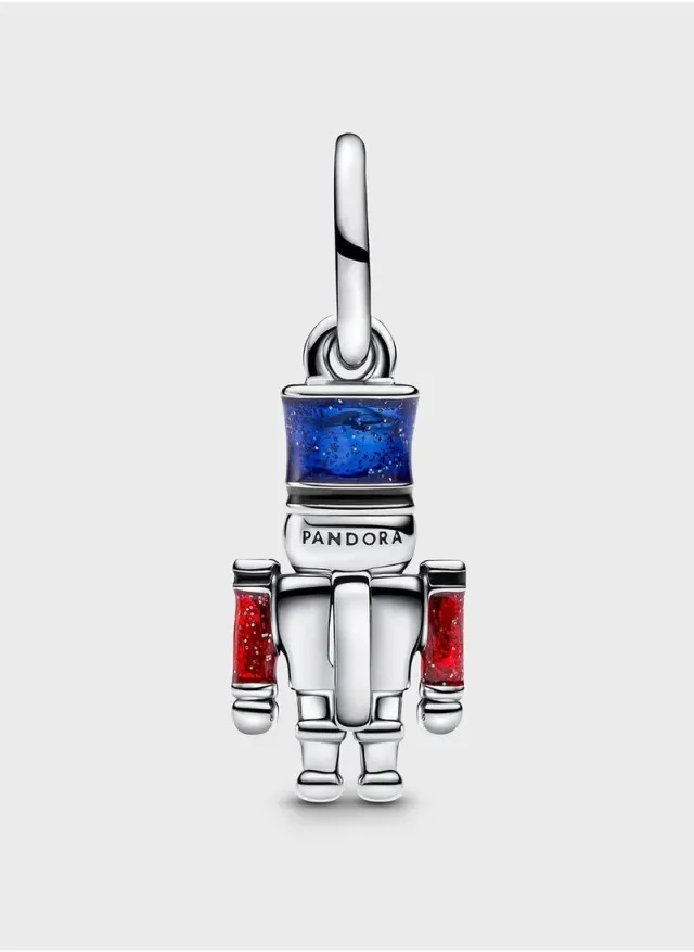 Pandora Sterling Silver Moveable Nutcracker Dangle Charm – image 2