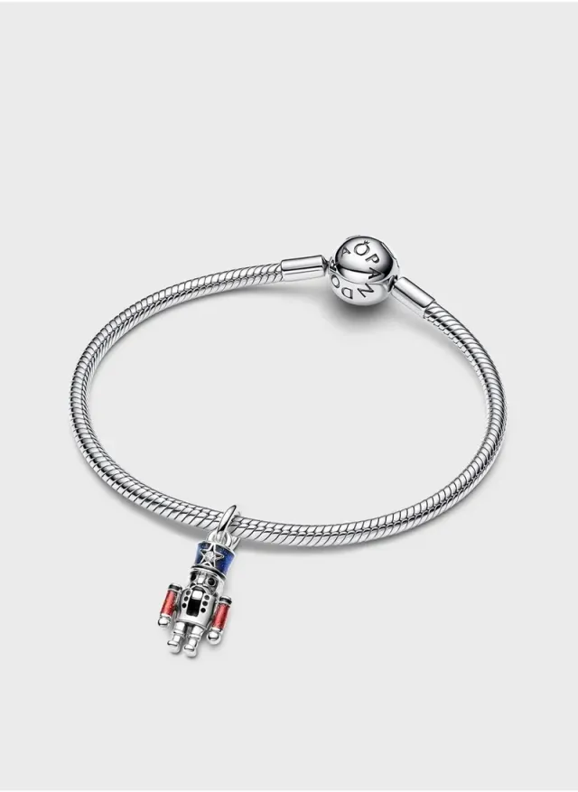Pandora Sterling Silver Moveable Nutcracker Dangle Charm – image 4