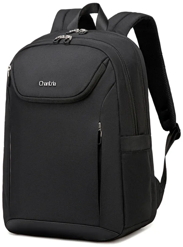 Women's Water Resistant Laptop Backpack Black