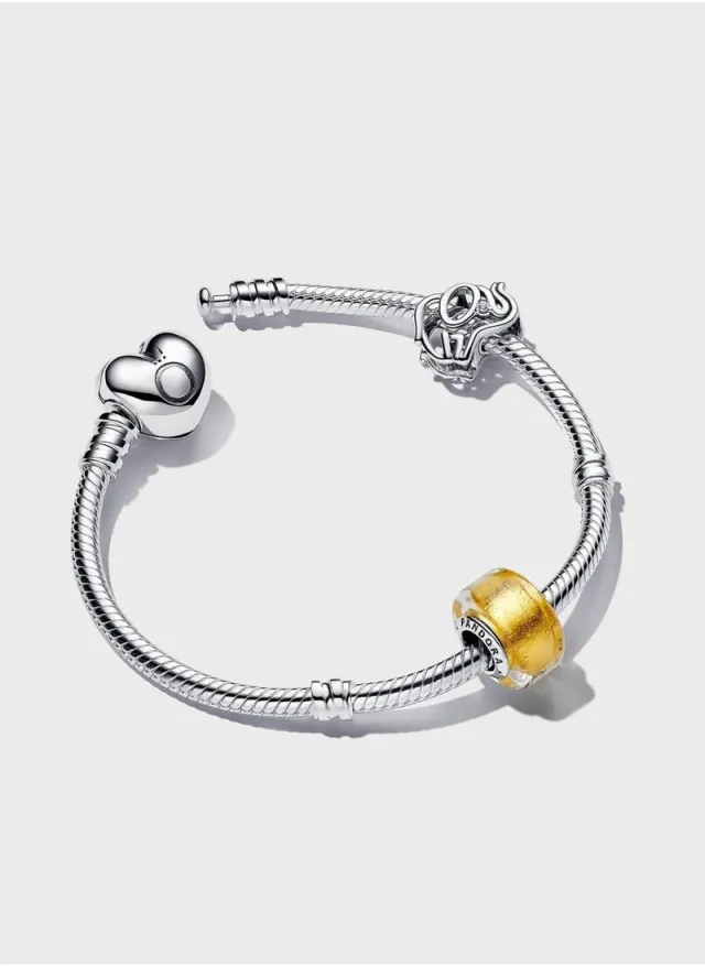 Sterling Silver Openwork Elephant Charm for Pandora Moments Bracelets – image 4