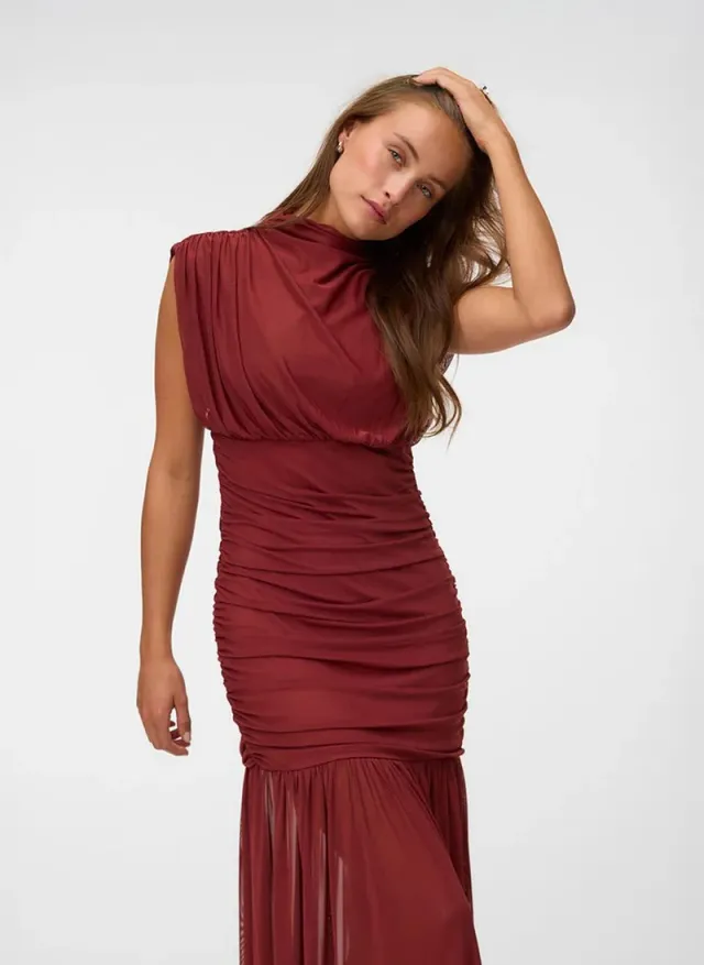 Women's VMKAILA Sleeveless High Neck Maxi Dress – صورة 2