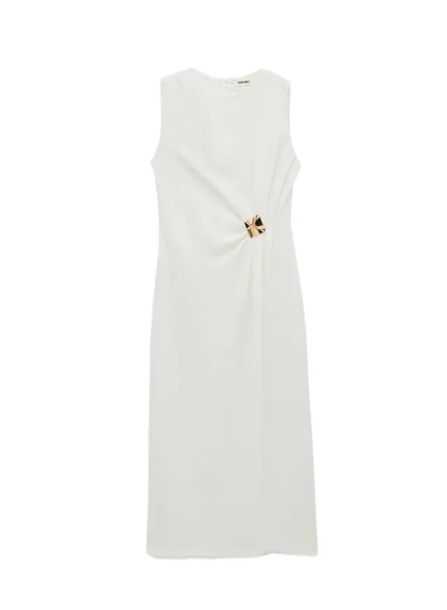 Maxi Crepe Dress – صورة 4
