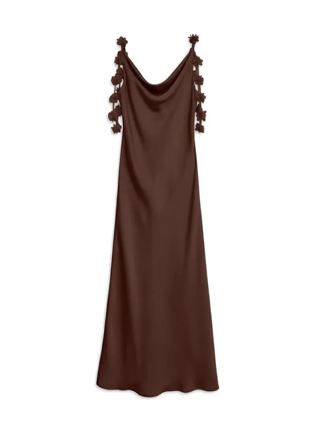 Women's VMANALEIA Sleeveless Detail Maxi Dress – صورة 5