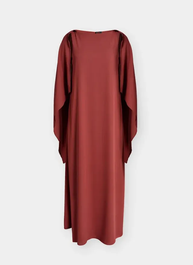 Women's VMFALULAH Boatneck Cape Dress Woven – صورة 5