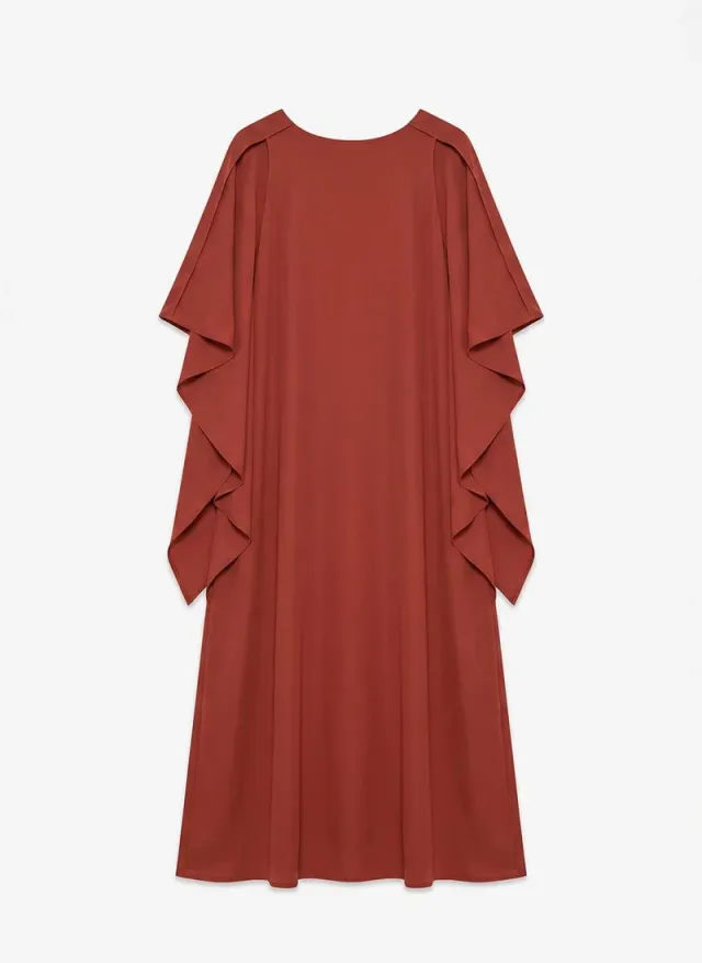 Women's VMFALULAH Boatneck Cape Dress Woven – صورة 6