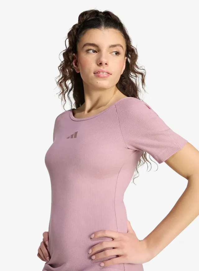 Small Logo Ribbed Dress – image 3