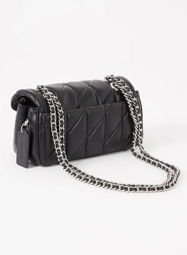 quilted leather shoulder bag – صورة 2