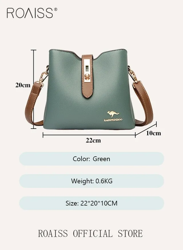 Women's Patent PU Leather Two-Tone Handbag, Elegant Structured Tote Bag with Detachable Shoulder Strap, Ladies Classic Shoulder Bag  Handle Satchel Bag with Gold-Tone Hardware, Multi-Functional Crossbody Purse for Work Office Business Everyday Casual Wear – image 3