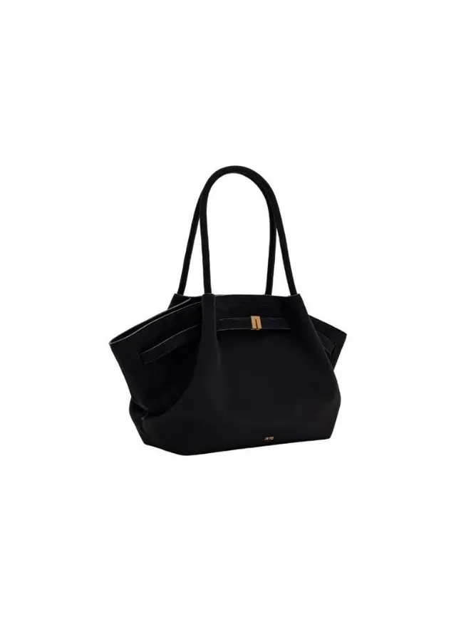 Hana Medium Faux Suede Tote Bag - Green – image 3