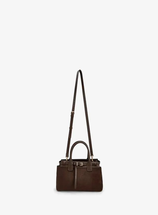 Monogram Print Tote Bag With Double Handle – صورة 2