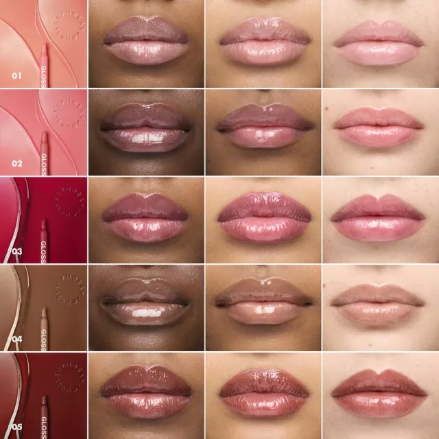 Tinted Lip Gloss Balm with Shea Butter, 24-Hour Hydration, Plump Shine – image 2