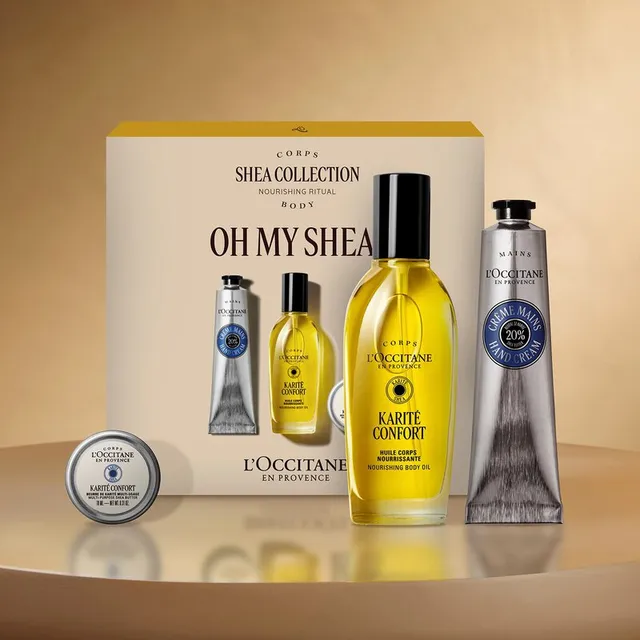 Shea Butter Ritual Set: Hand Cream, Body Oil, Pure Shea Butter – image 4