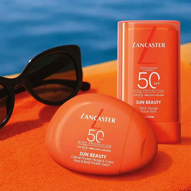 صن بيوتي - قلم الوقاية من أشعة الشمس للوجه بعامل حماية SPF50 – صورة 6
