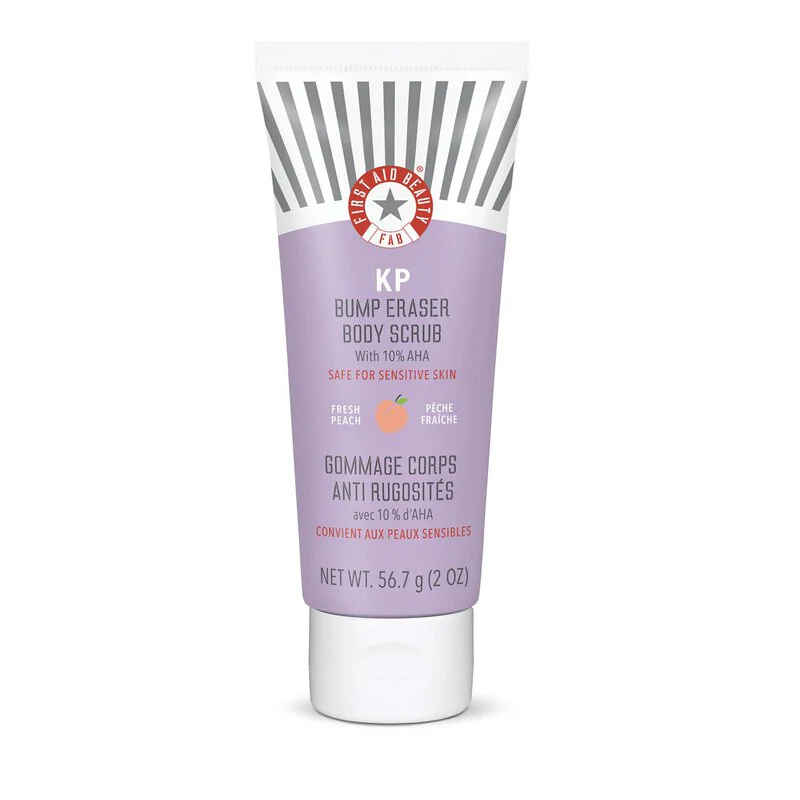 KP Bump Eraser Body Scrub 10% AHA Fresh Peach