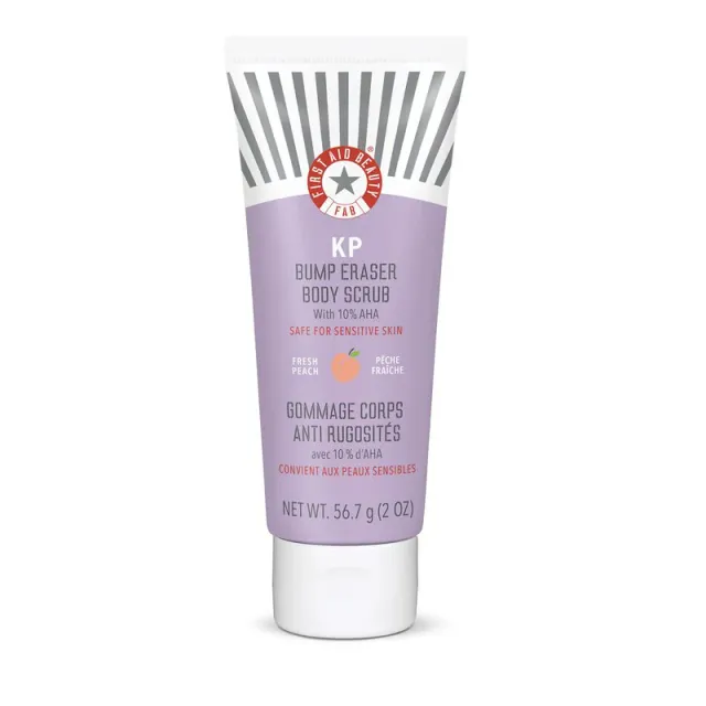 KP Bump Eraser Body Scrub 10% AHA Fresh Peach