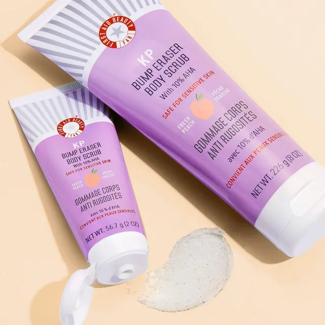 10% AHA Body Scrub with Pumice for KP Bumps and Sensitive Skin – image 4