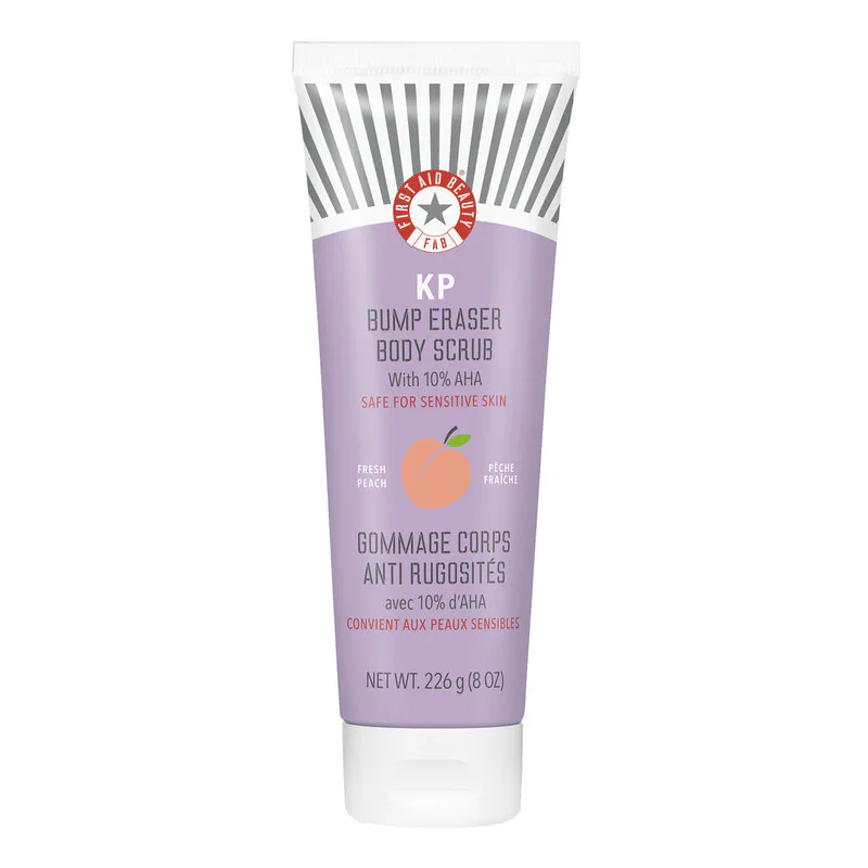 KP Bump Eraser Body Scrub 10% AHA Fresh Peach
