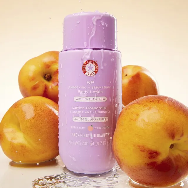 KP Smoothing Body Lotion 10% AHA UREA Fresh Peach – image 4